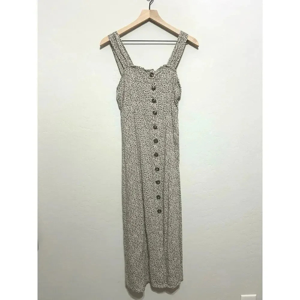 Japna Animal Print Maxi Dress Size L